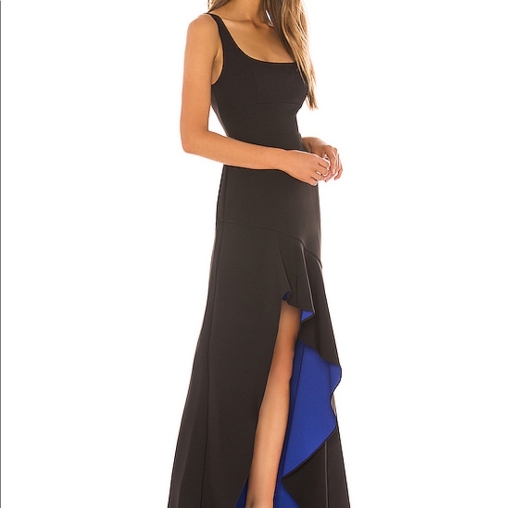 BCBG Color block gown - Picture 3 of 7